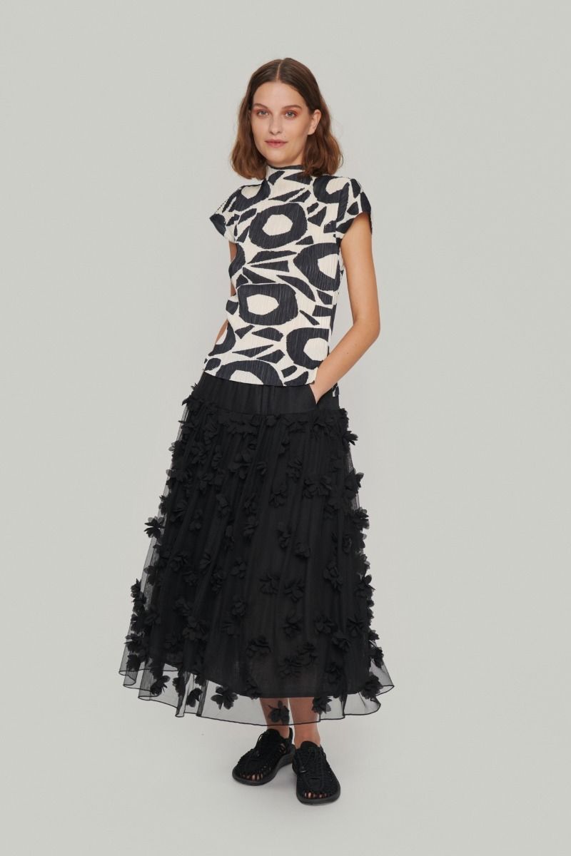 Cut-out collage t-shirt