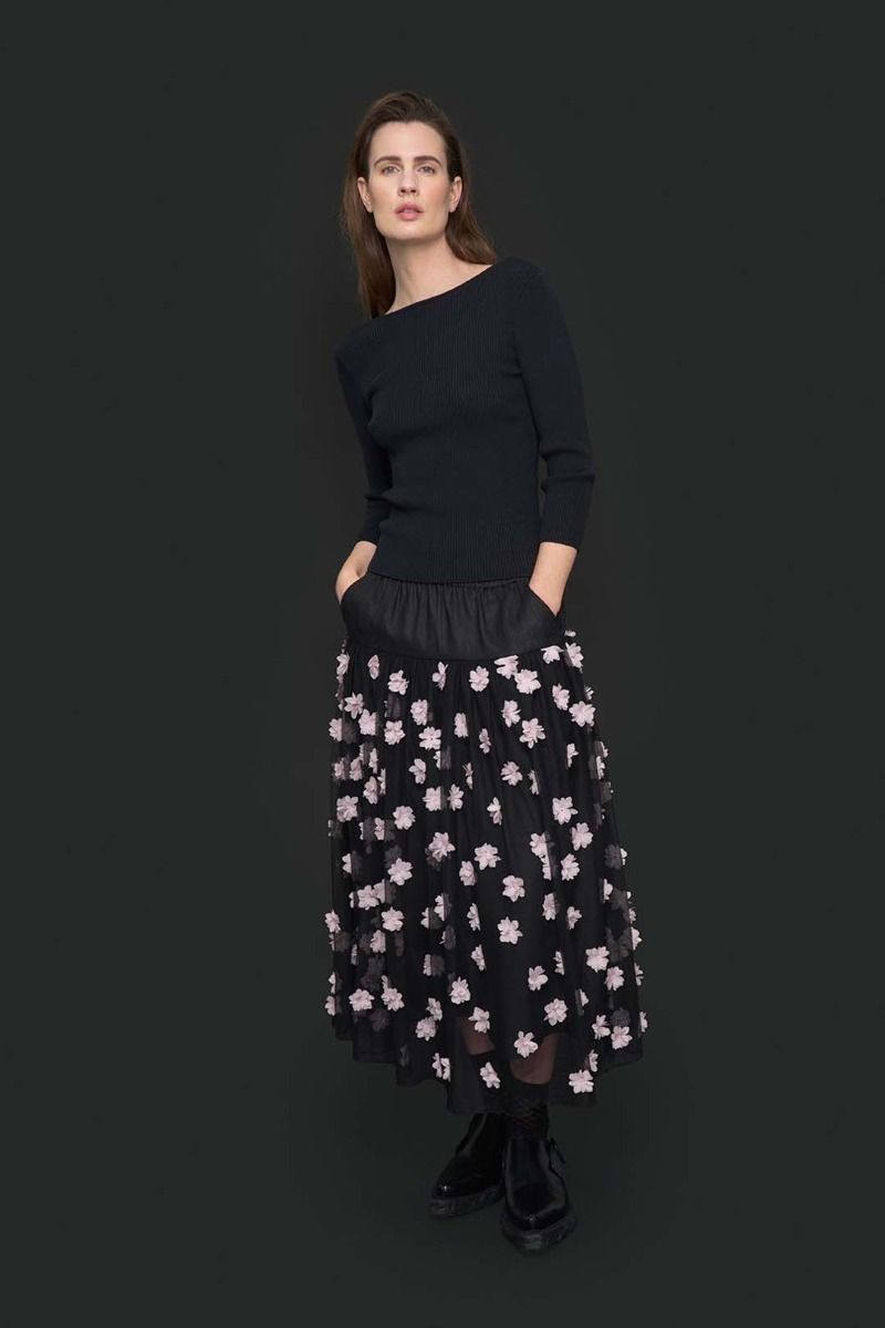 Bloom blus med 3/4 ärm