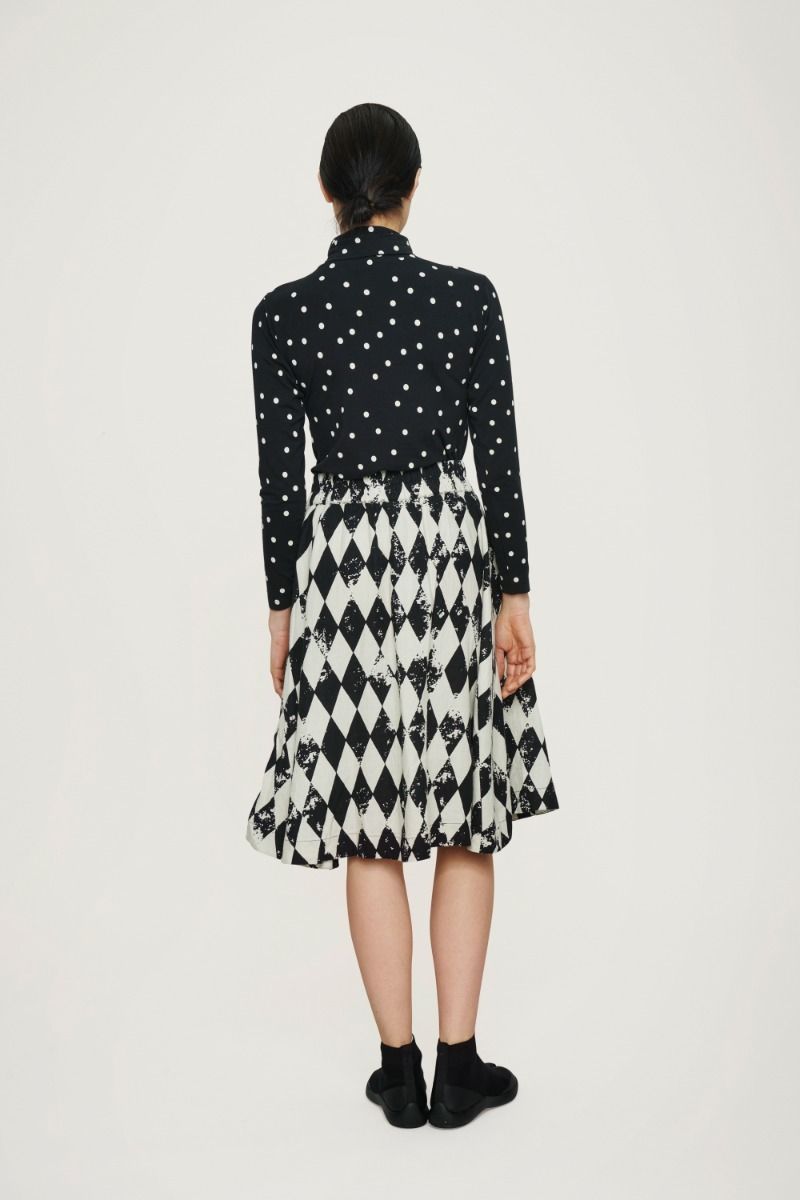 Broken harlequin nederdel