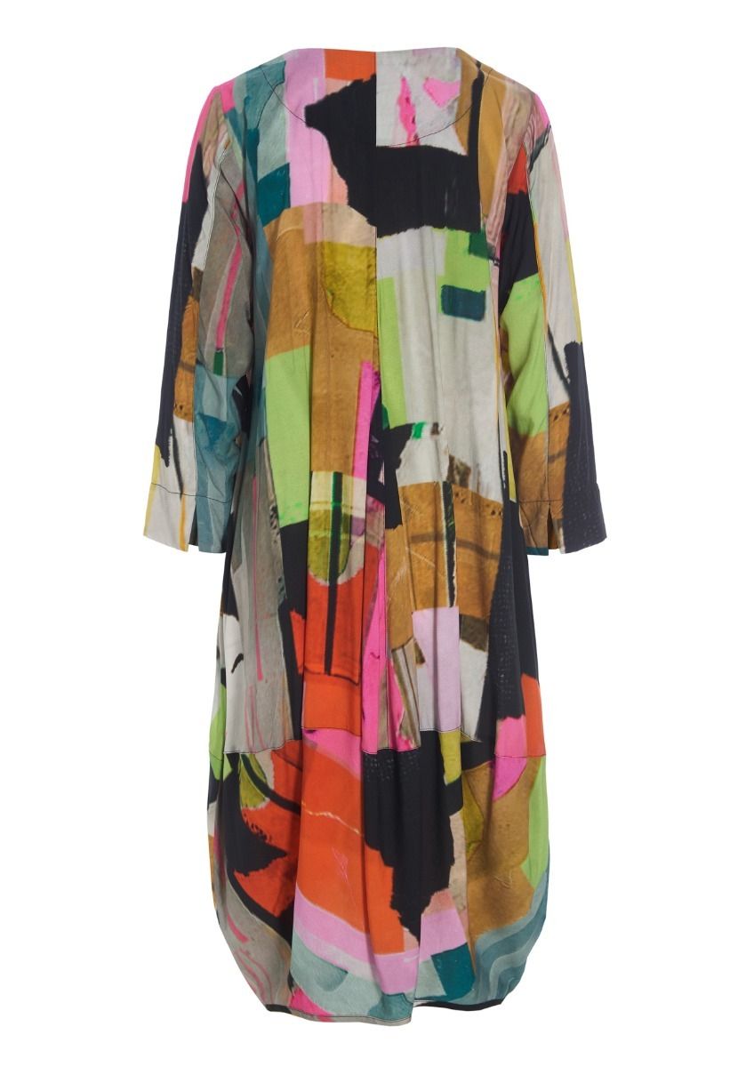 Collage viscose FSC kjole