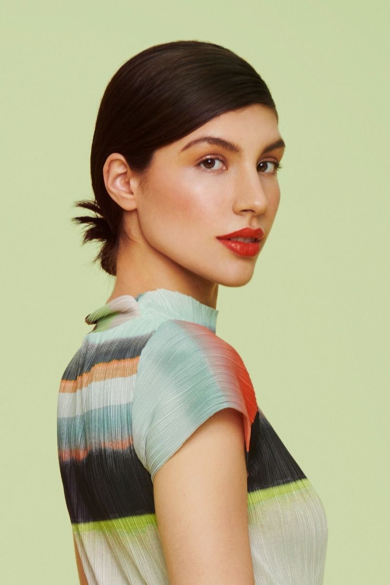 Liquorice stripe dress