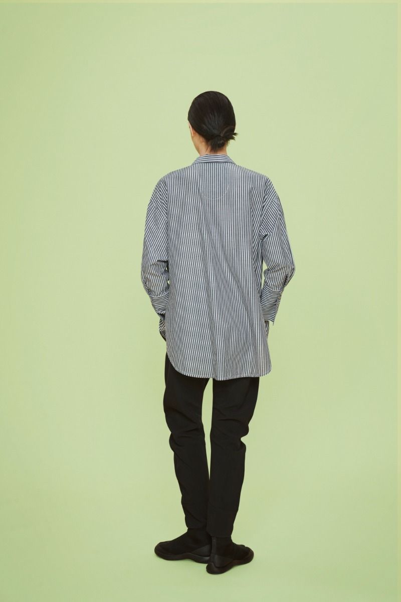 Flowers & stripes skjorta