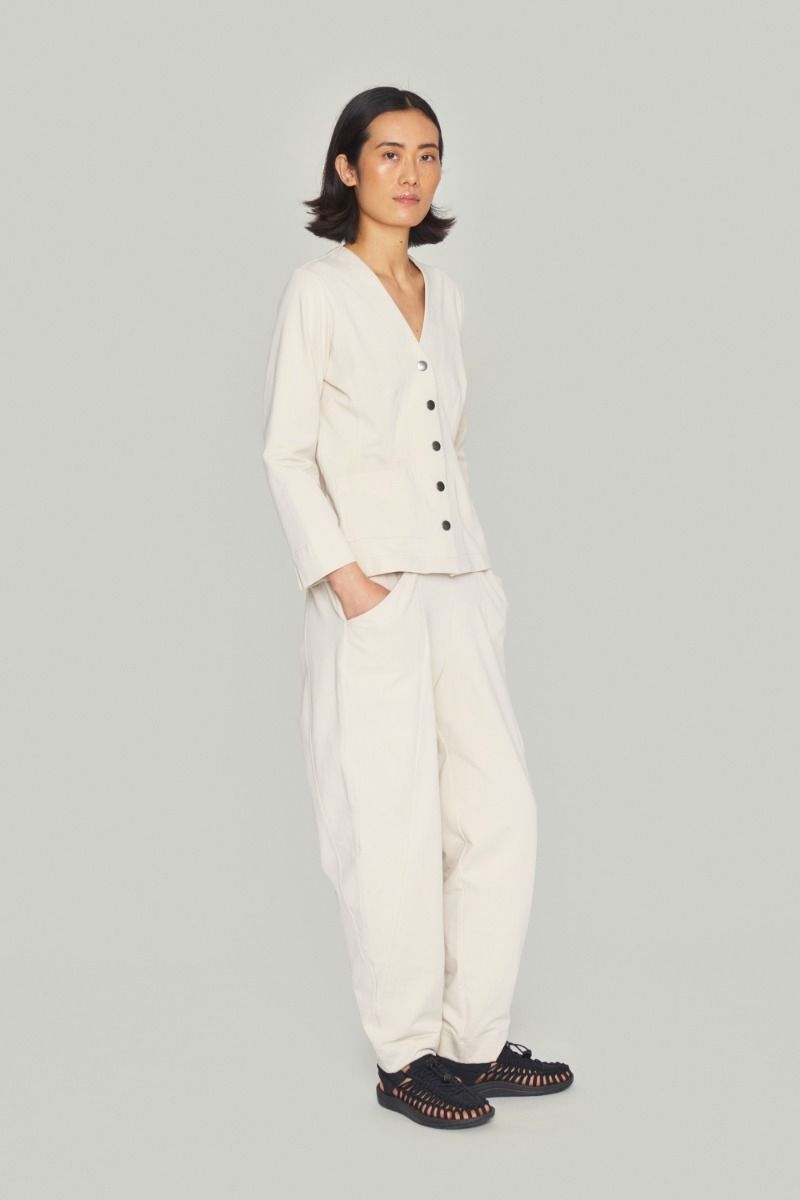 Izumi sweat short jacket