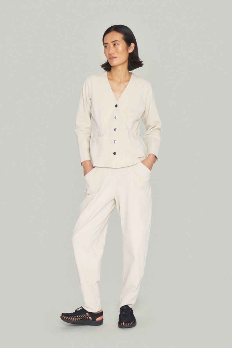 Izumi sweat short jacket