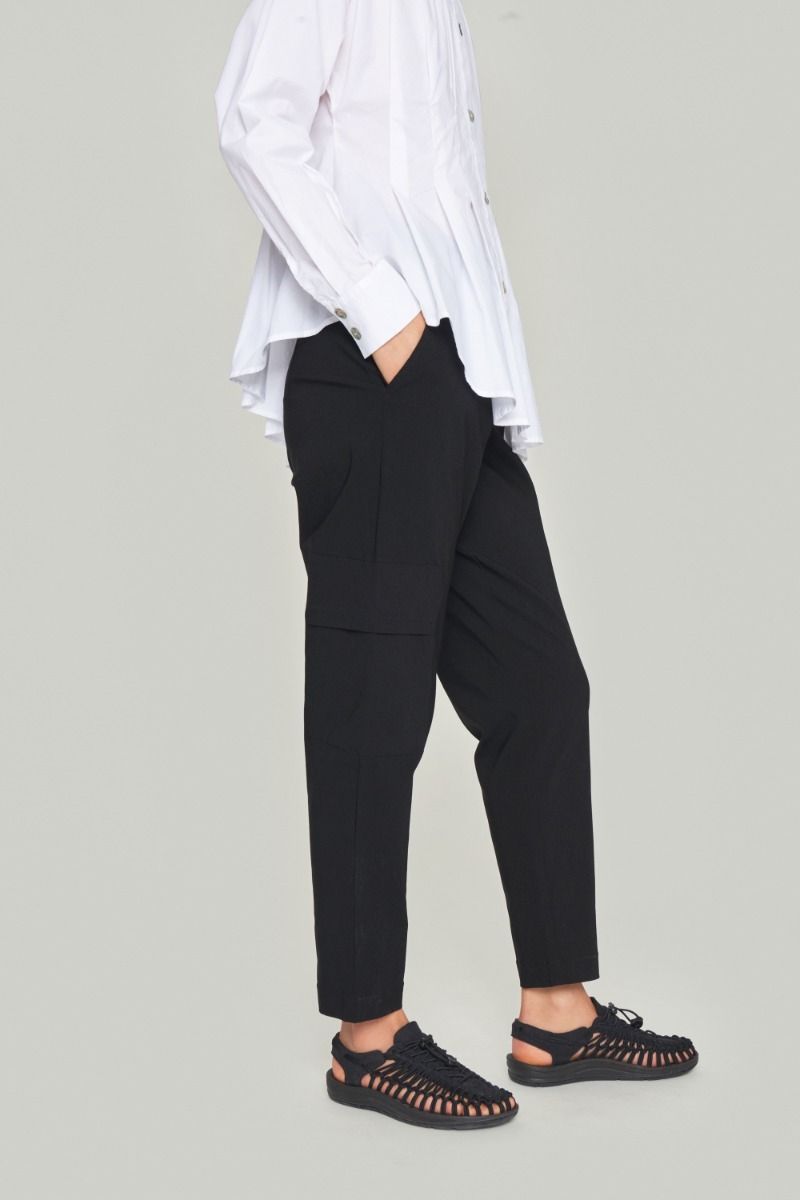 Magic stretch byxa med fickor