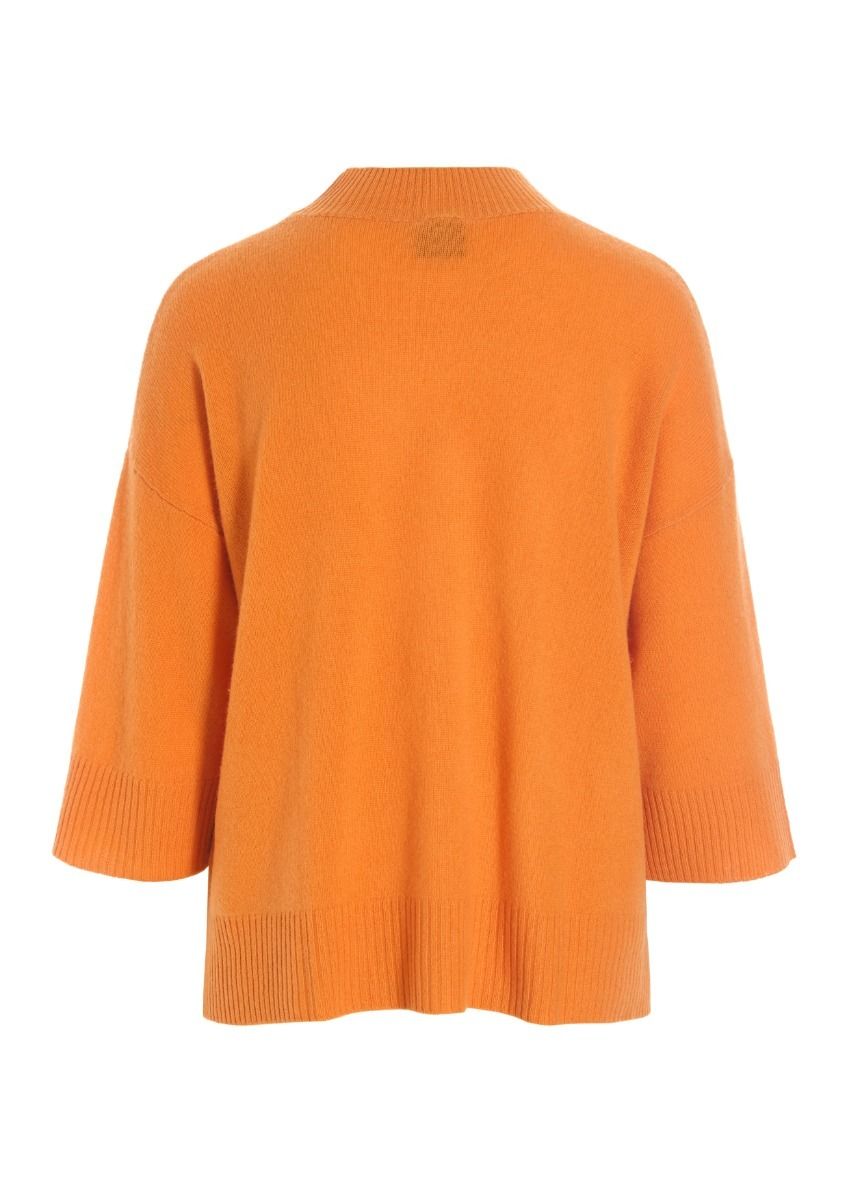 Cloud cashmere bluse med rund hals