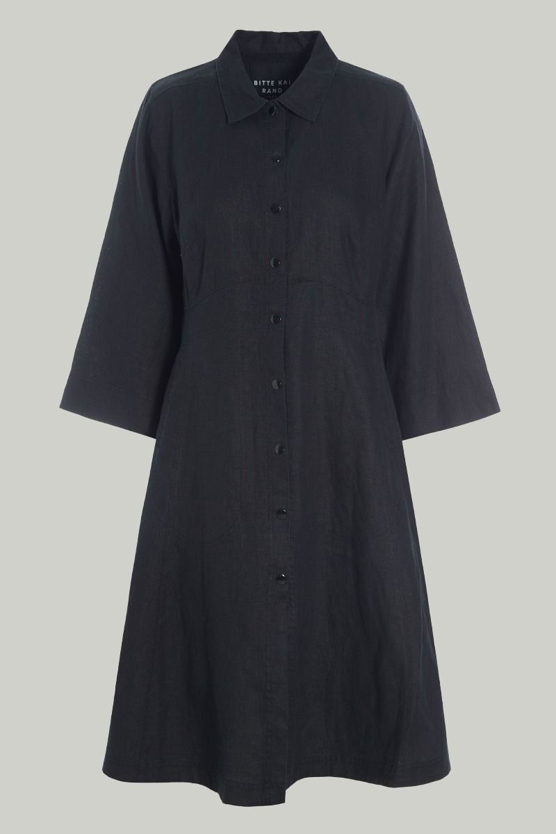 Lazy linen dress