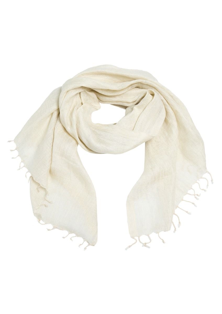 Silver thread tørklæde