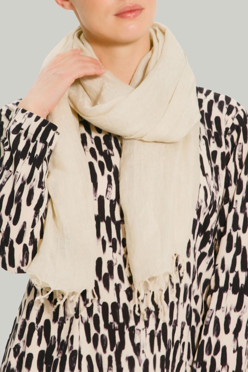 Silver thread tørklæde