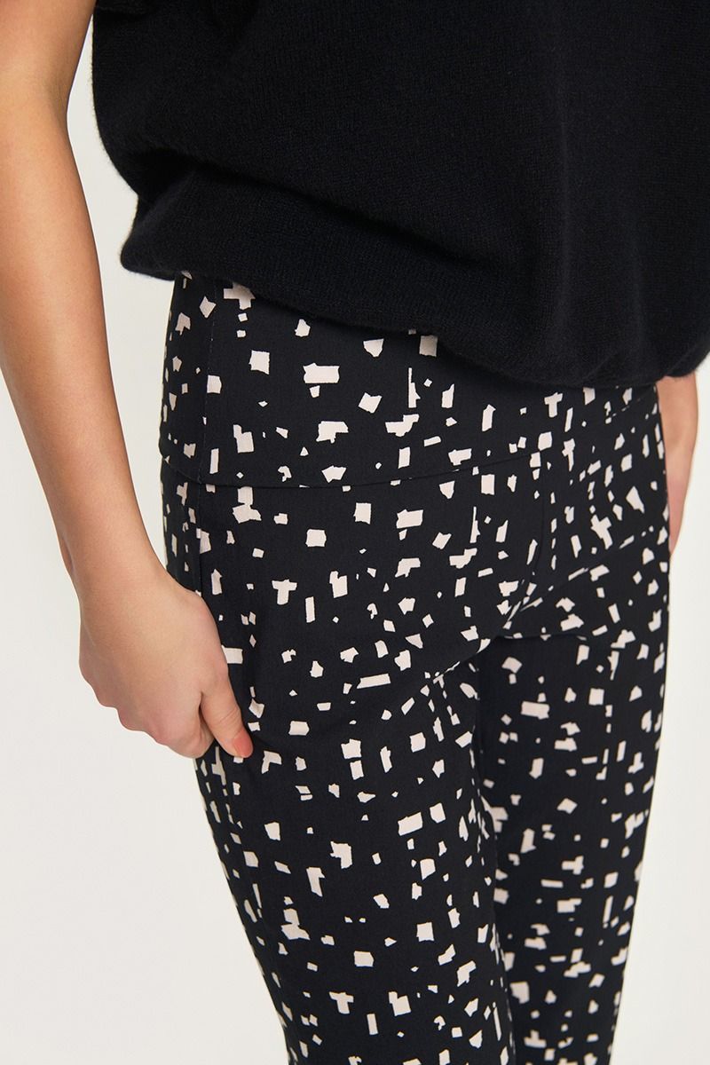 Ivory stickers byxor med svaj