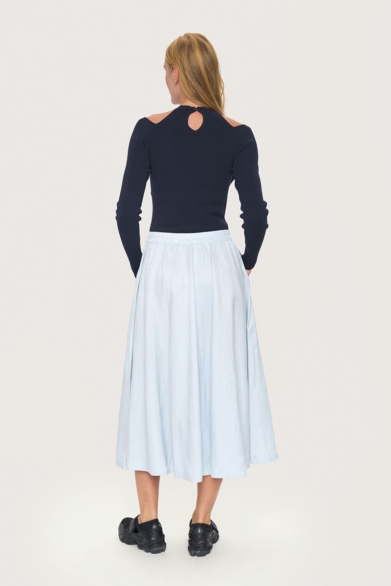 Kumamoto skirt with elastic waistband