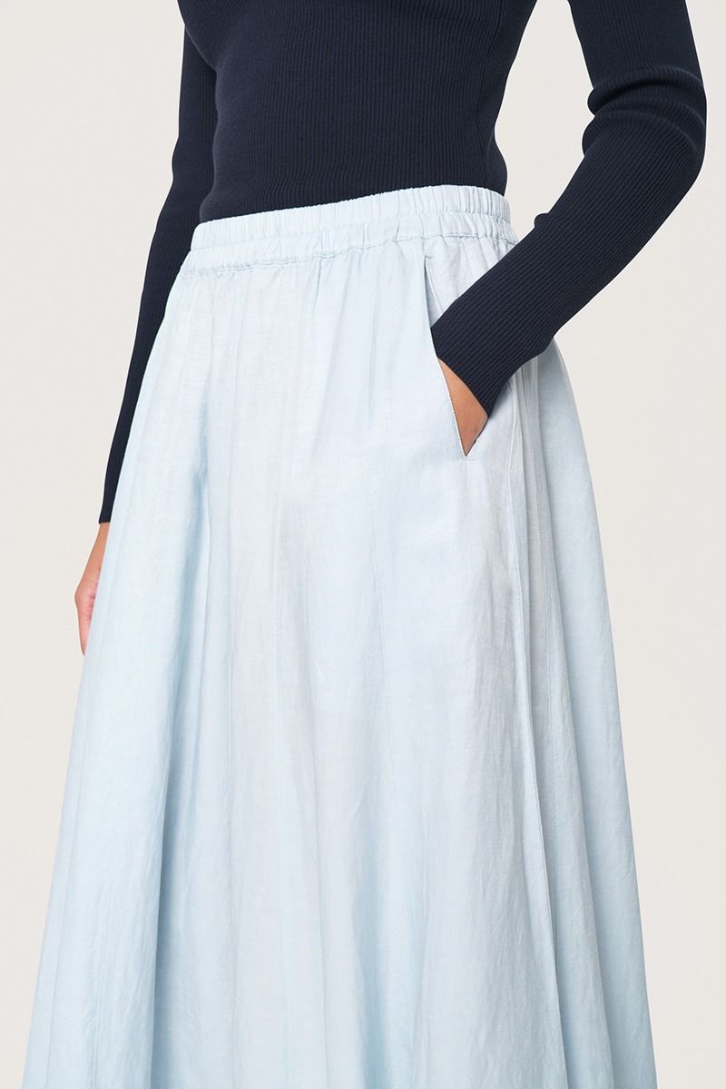 Kumamoto skirt with elastic waistband