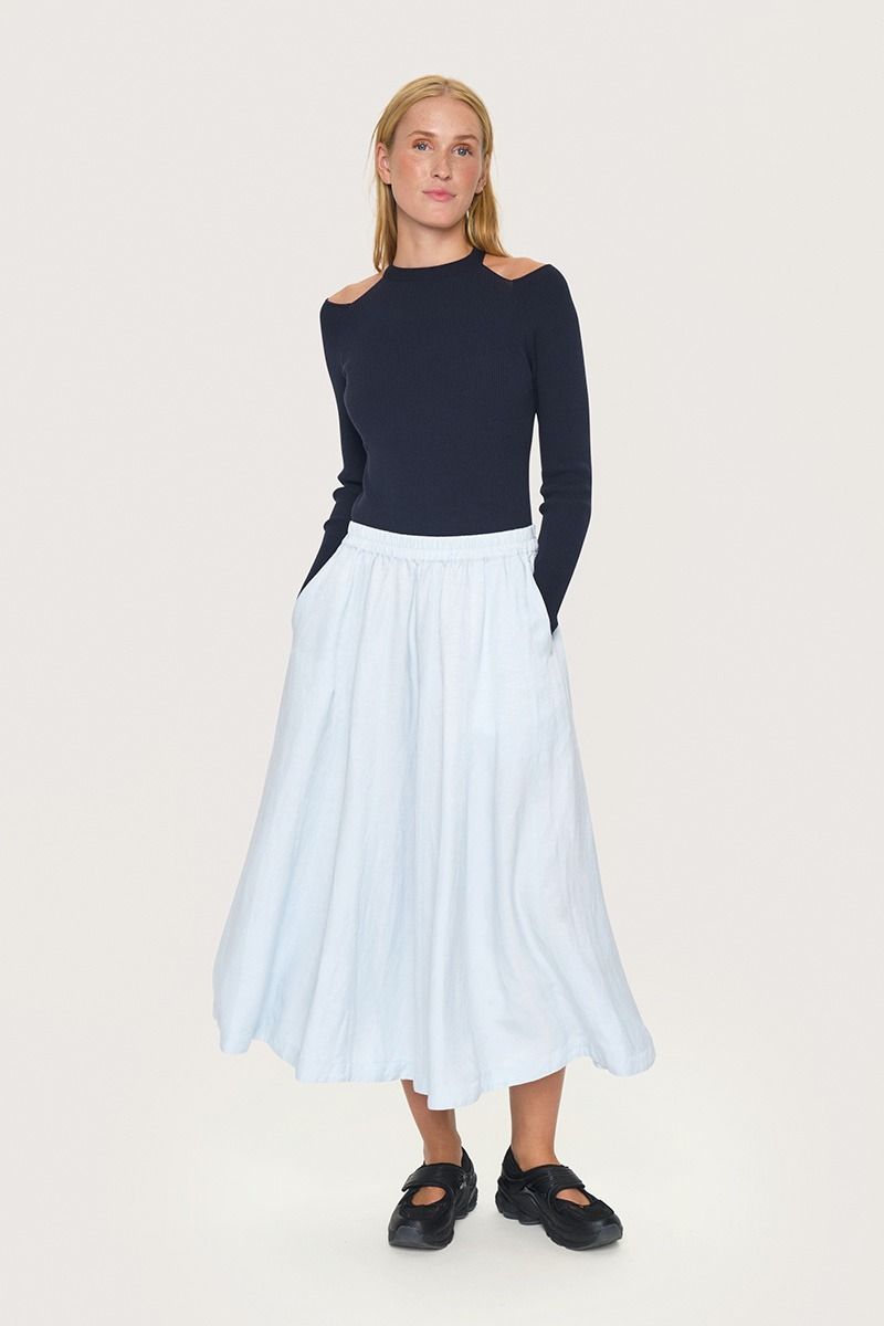 Kumamoto skirt with elastic waistband