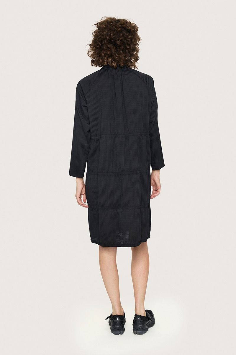 Seersucker klänning med resår