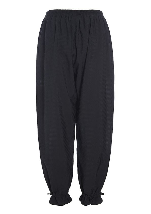 Nami seersucker elastiska byxa