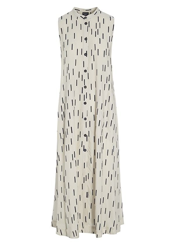 Summer rain & dahlias FSC ærmeløs kjole