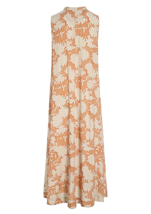 Summer rain & dahlias FSC ærmeløs kjole