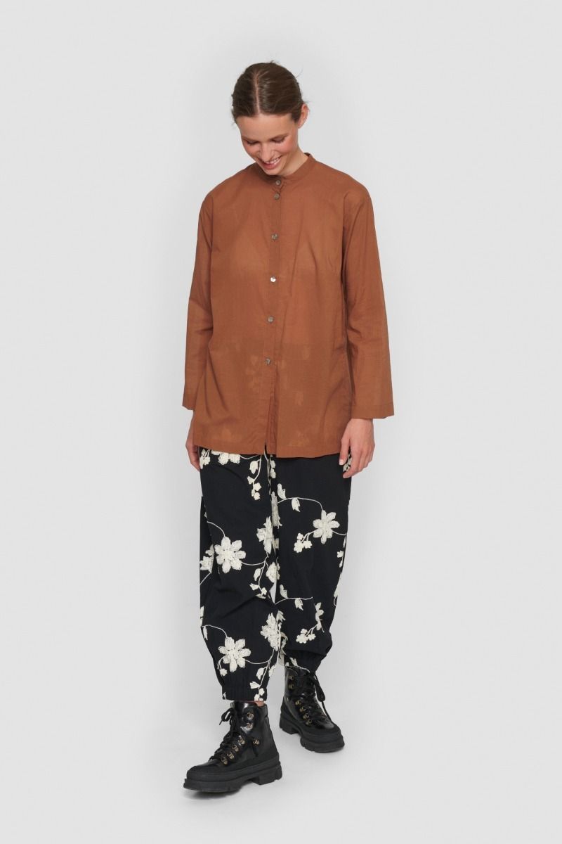 Washi voile shirt tunic