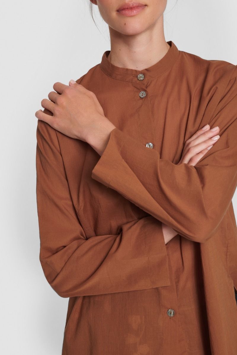 Washi voile shirt tunic