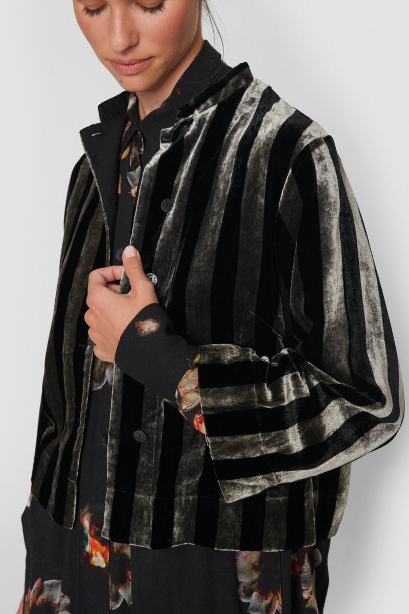 Bonbon flowers FSC skjortklänning