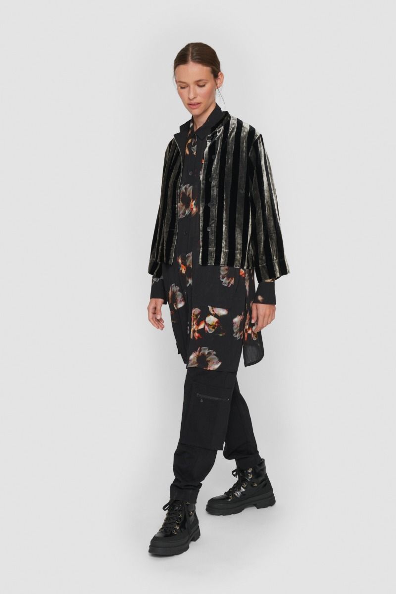 Bonbon flowers FSC skjortklänning