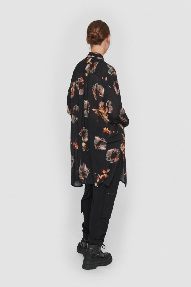 Bonbon flowers FSC skjortklänning