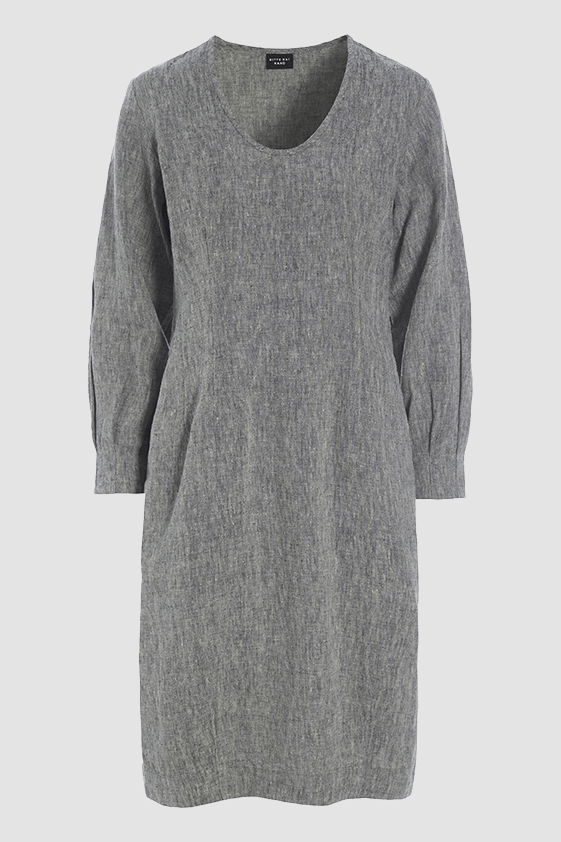 Lazy linen dress