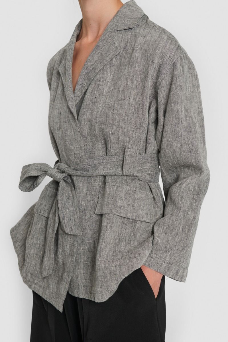 Lazy linen jakke