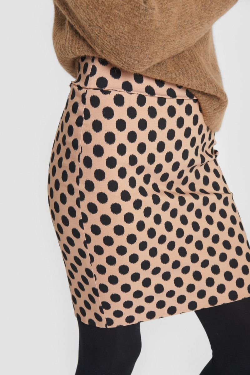 Blurred dot nederdel