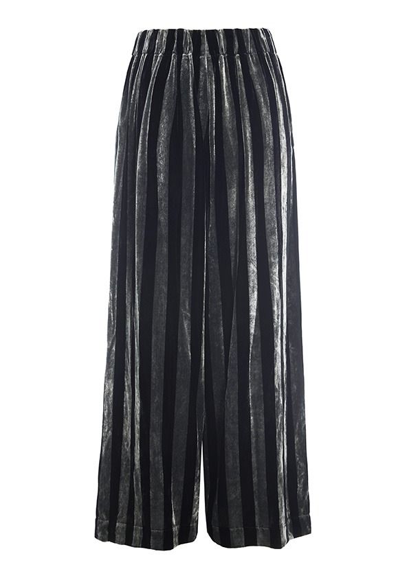 Velvet stripe Hose