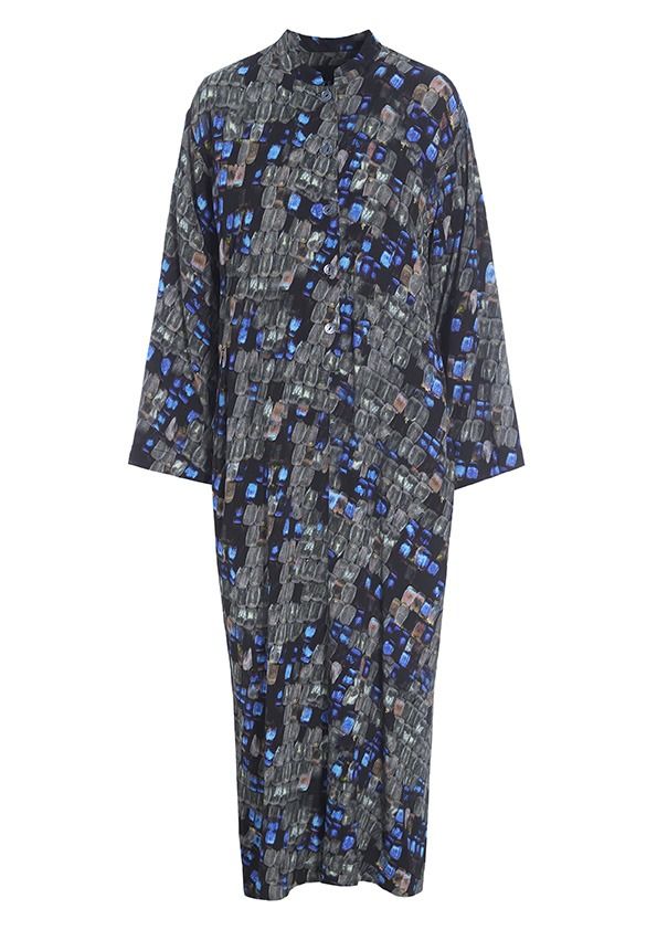 Butterfly zoom caftan dress