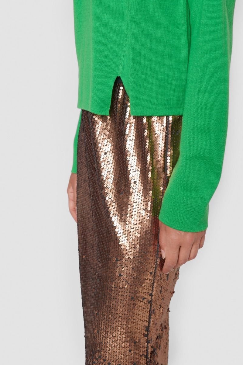 Wakasu wool blend bluse