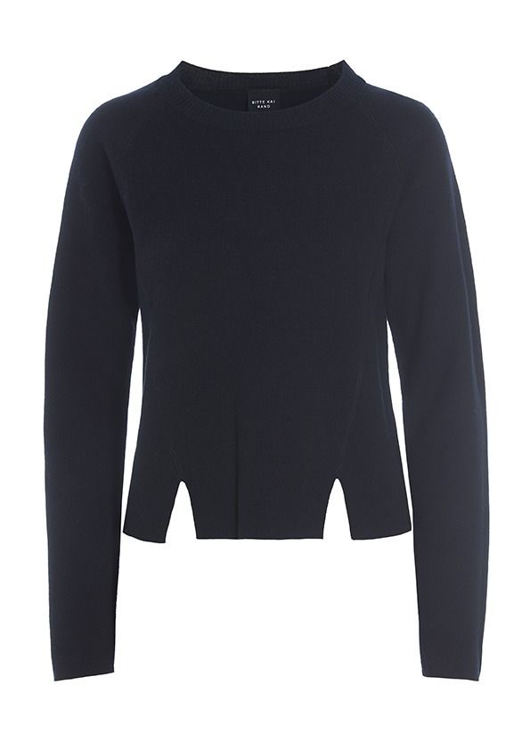 Wakasu wool blend bluse