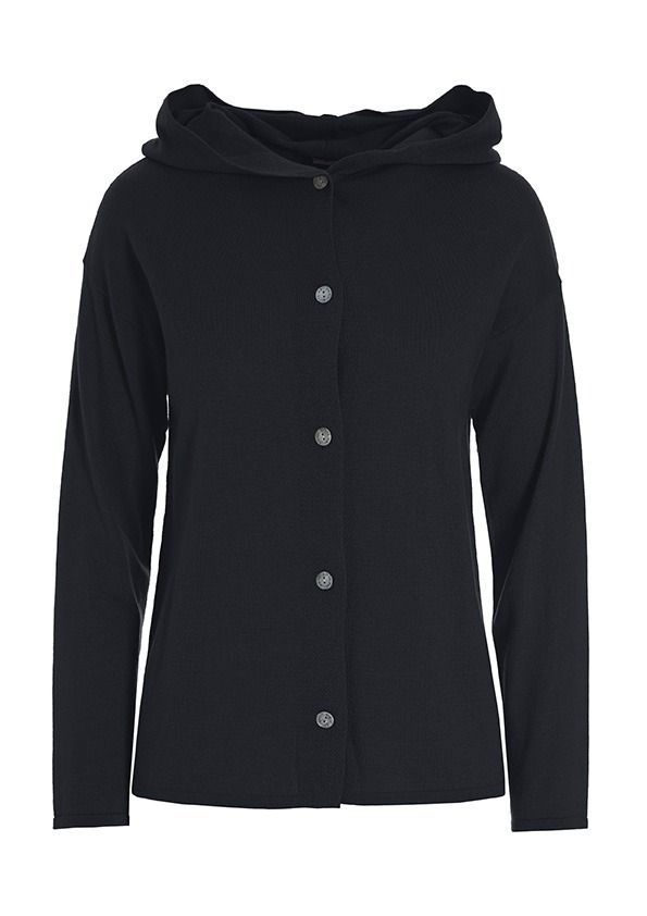 Wakasu wool blend hood