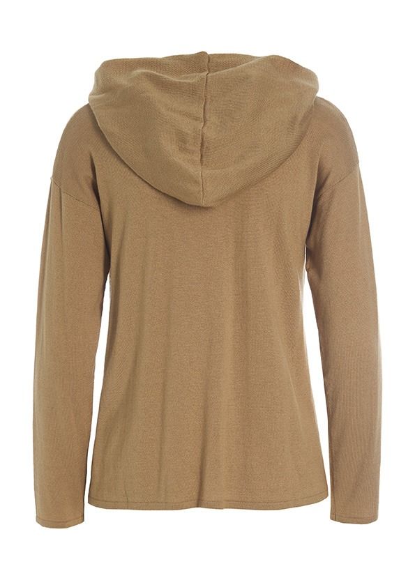 Wakasu wool blend hood
