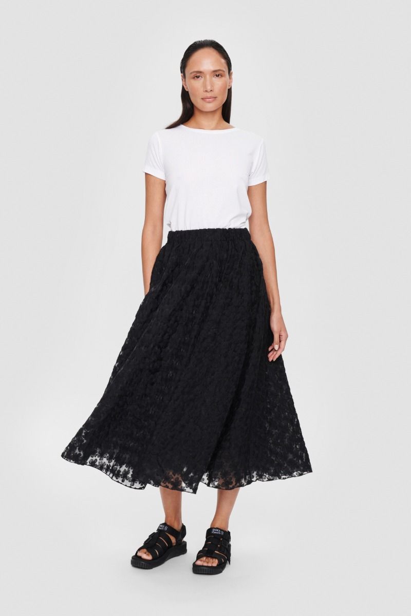 Flower organza nederdel