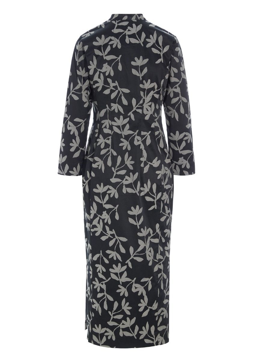 Ikebana jacquard Kleid