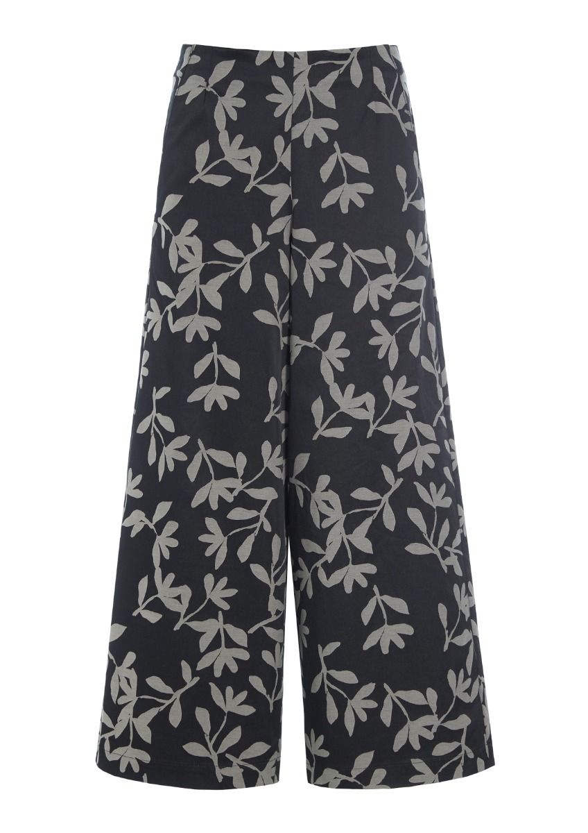 Ikebana jacquard byxa