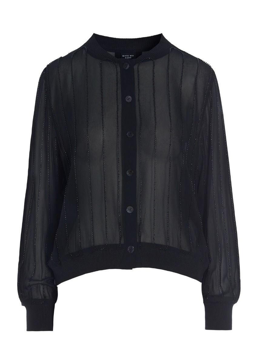 Fuwatto Georgette FSC blouse with buttons