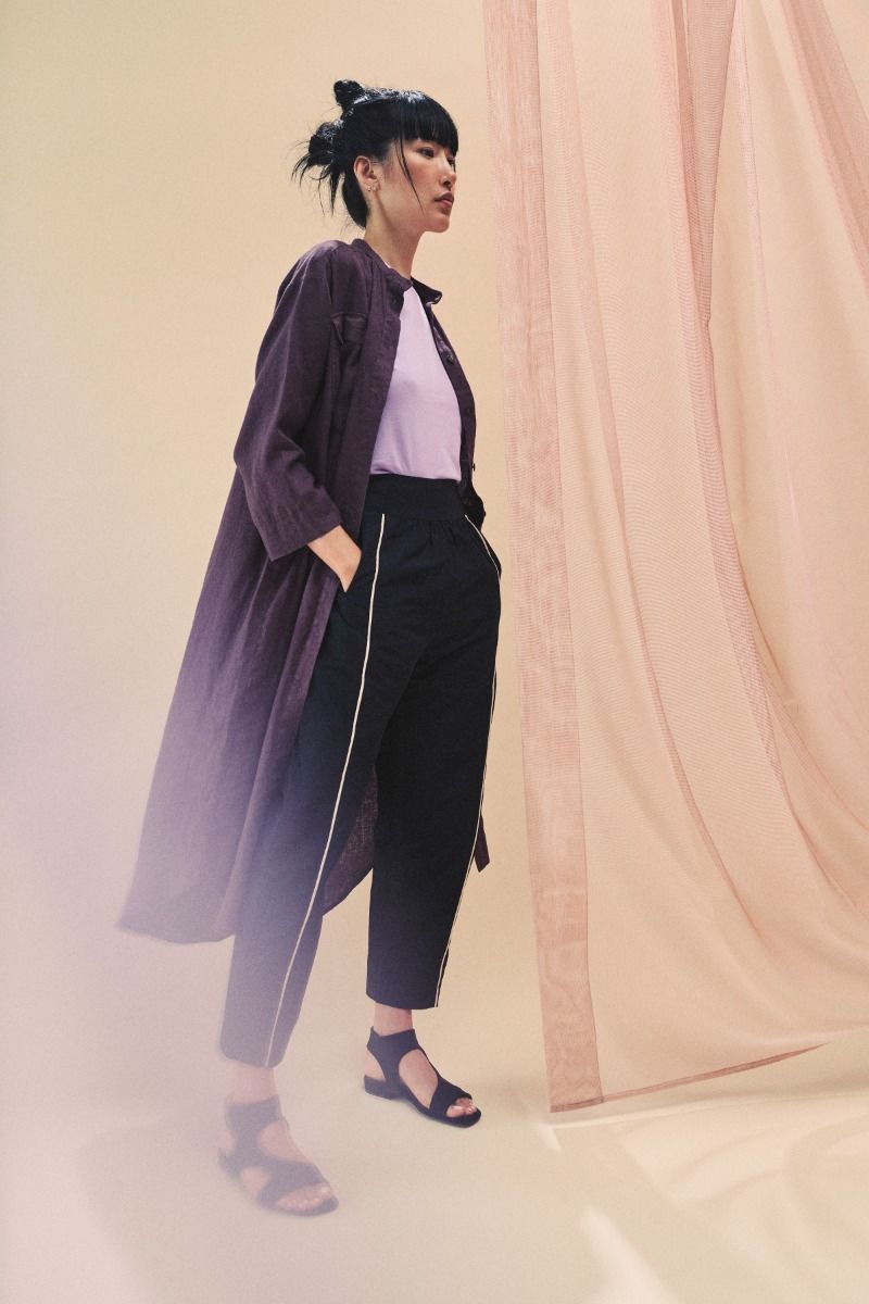 Lazy linen Hemdkleid