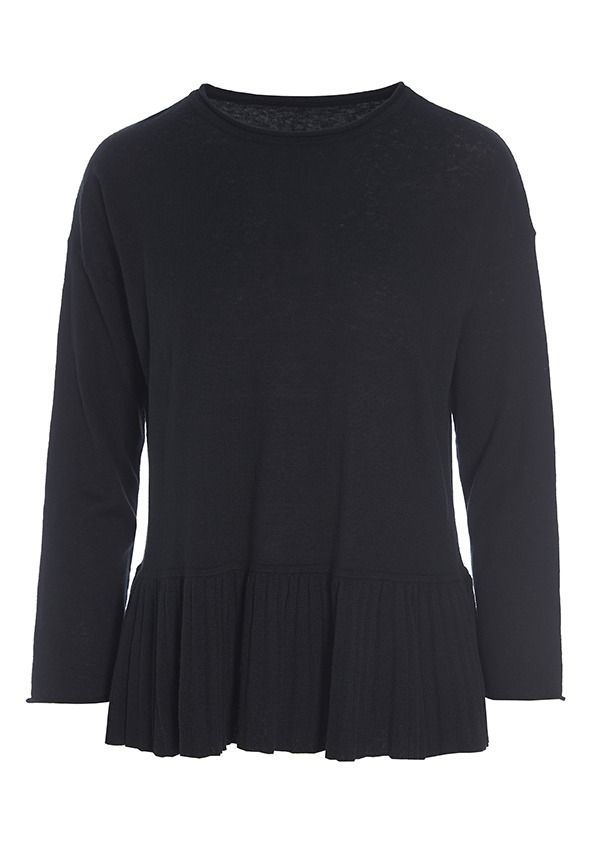 Hakumei pleated blouse