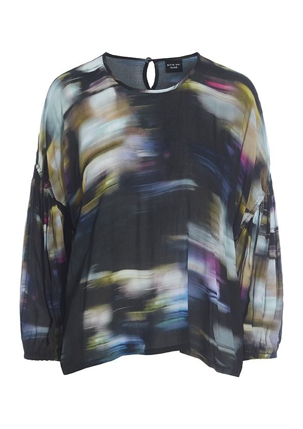 Illuminated city FSC blouse
