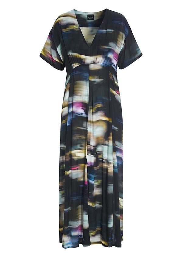 Illuminated city FSC klänning