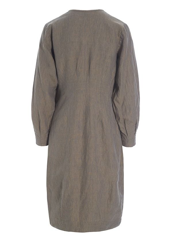 Lazy linen dress
