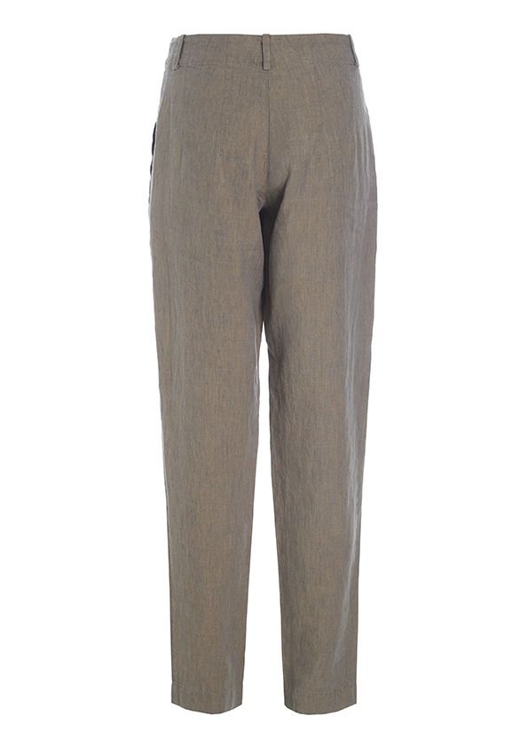 Lazy linen smal byxa