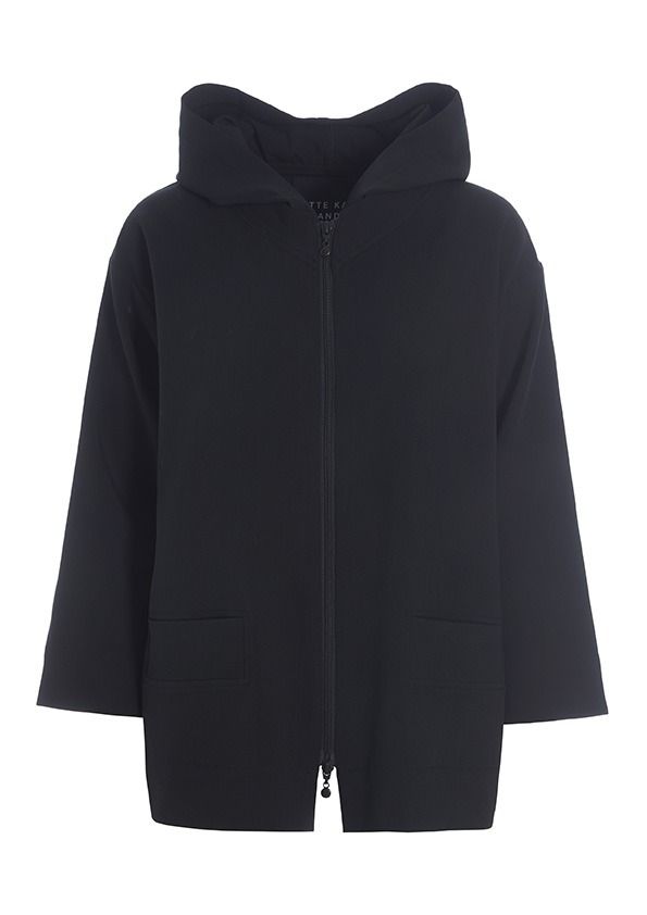 Lux stretch hooded jacket