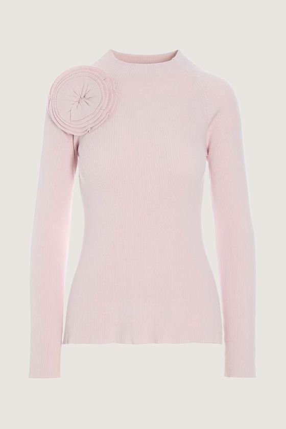 Bloom ribstrickad blus