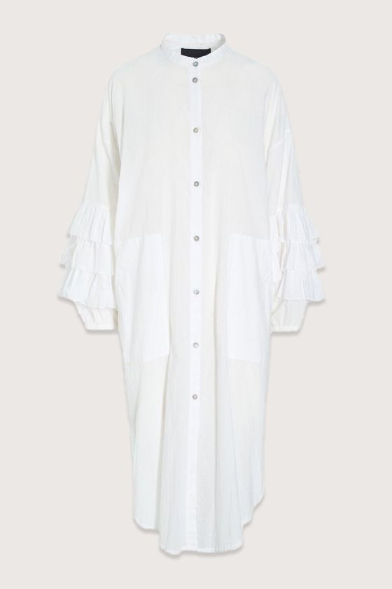 Vellum voile skjorttunika