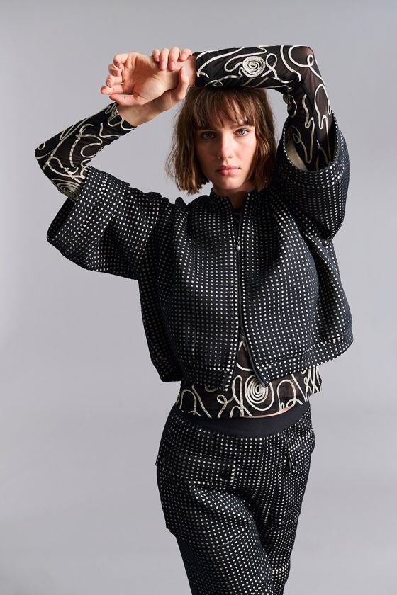 Scuba tiles bomberjacka