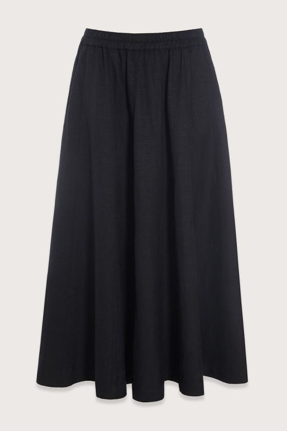 Kumamoto nederdel med elastik